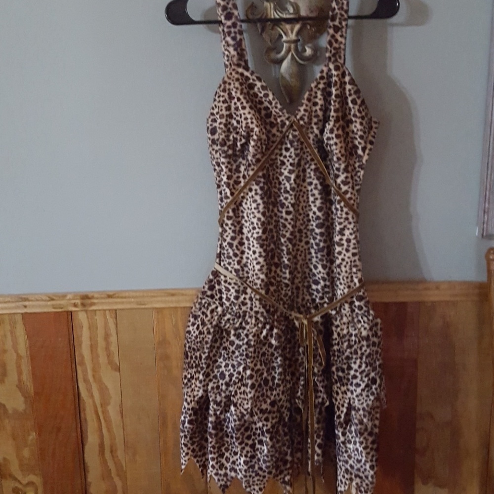 Cave women costume with accessories
